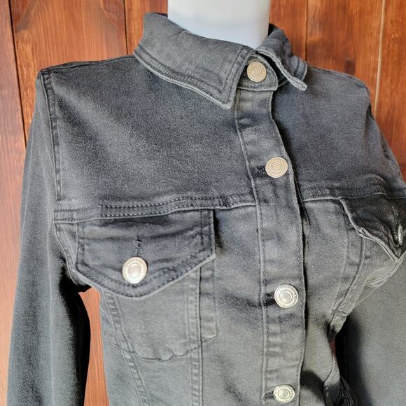 Belted Western Dress Women US 10 UK 14 Charcoal Grey Bodycon ASOS Parisian Tall - Picture 2 of 16